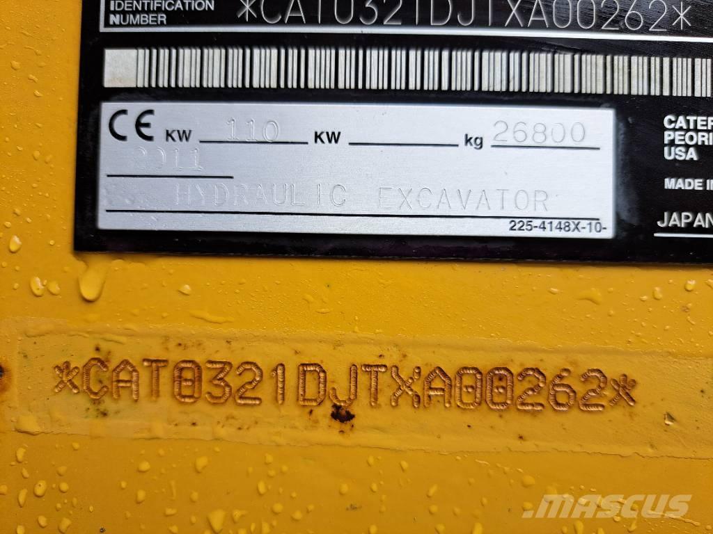 CAT 321 D Bageri gusjeničari