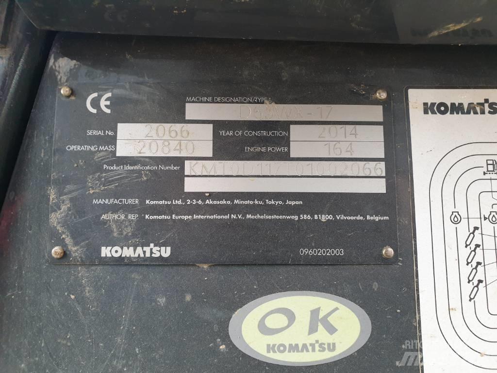 Komatsu D 65 WX-17 Buldožeri gusjeničari