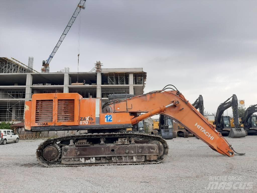 Hitachi ZX 670 LC H Bageri gusjeničari