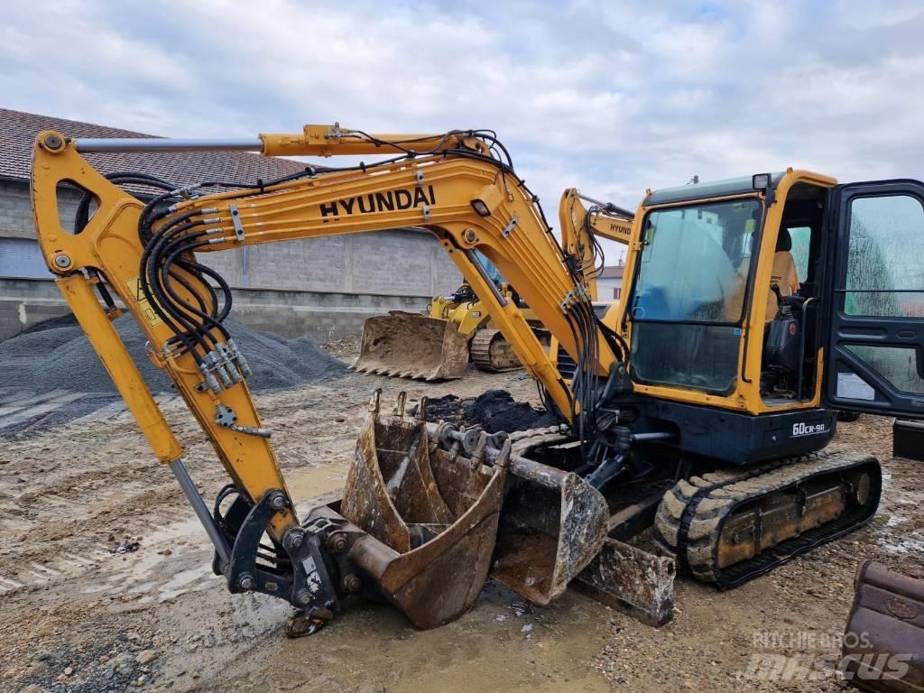Hyundai R60CR-9A Mini bageri <7t