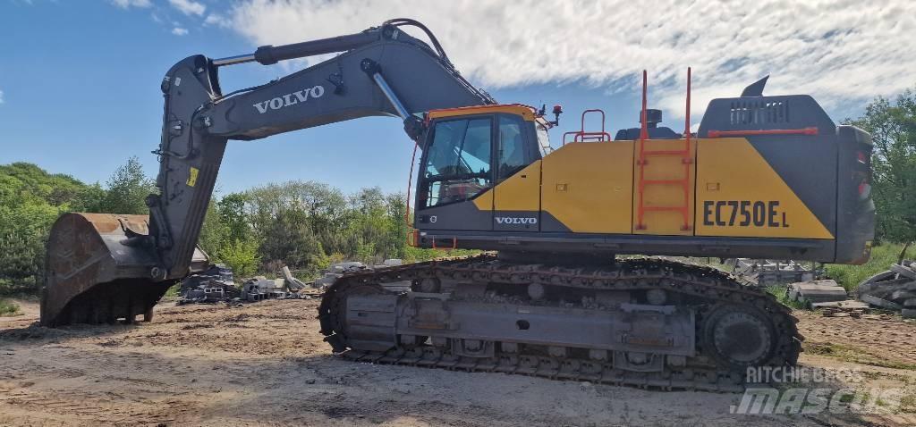 Volvo EC 750 E Bageri gusjeničari