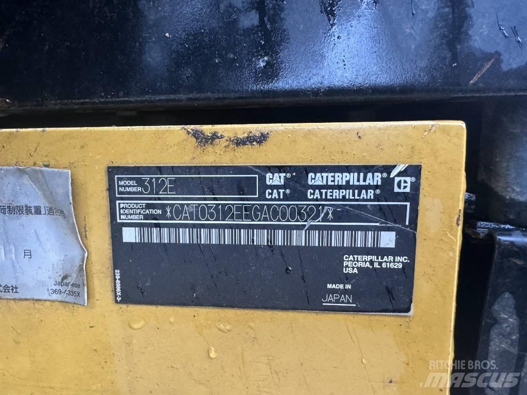 CAT 312E Bageri gusjeničari