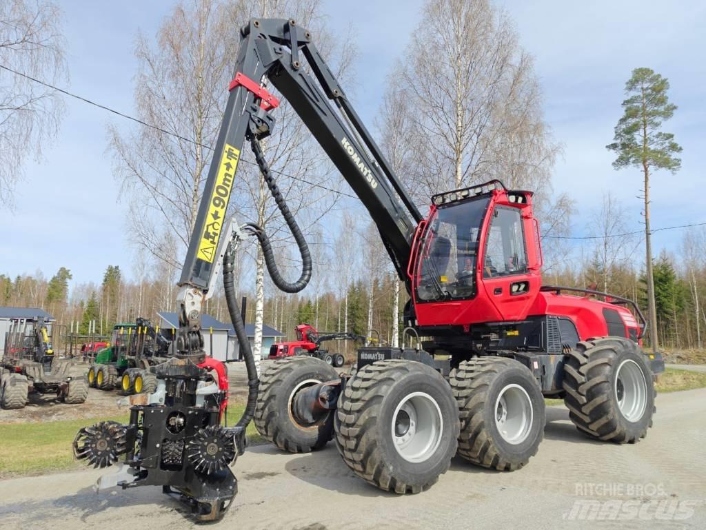 Komatsu 911 Harversteri