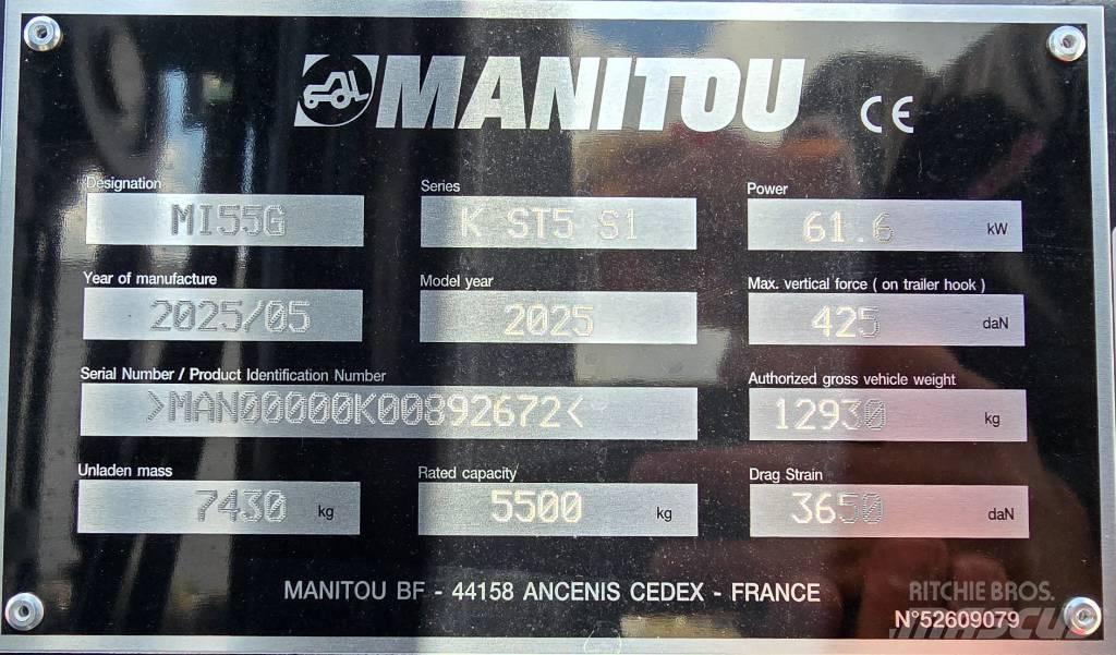 Manitou MI 55 G Plinski viličari