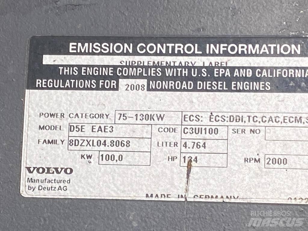 Volvo EW 140 C Bageri na kotačima