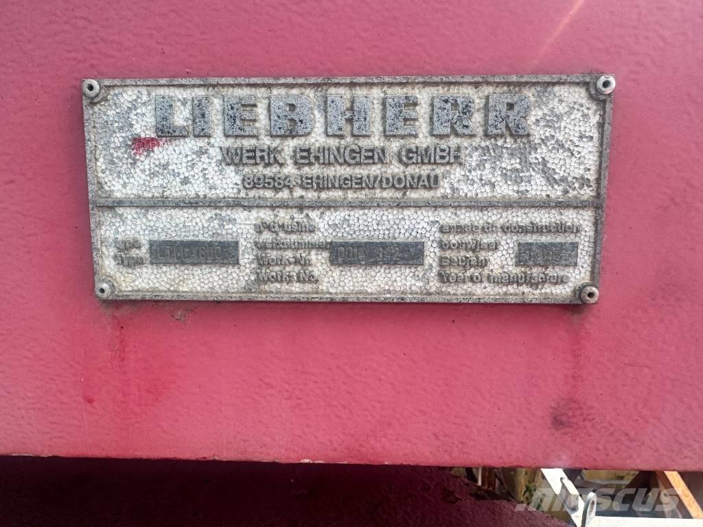 Liebherr LTM 1800 Rabljene dizalice za težak teren