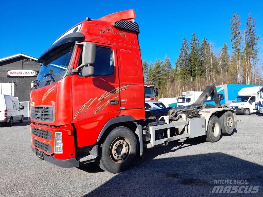 Volvo FH 13 480 Rol kiper kamioni s kukama za dizanje