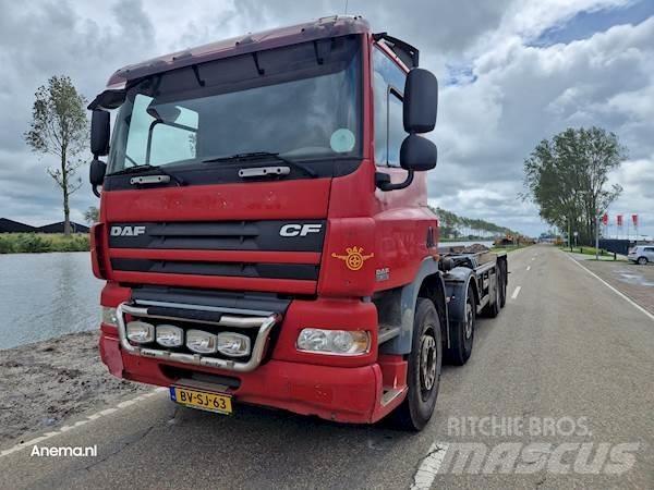 DAF CF 85 8X2 360 Rol kiper kamioni s kukama za dizanje