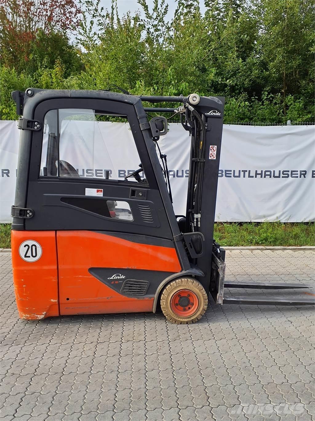 Linde E16 Električni viličari
