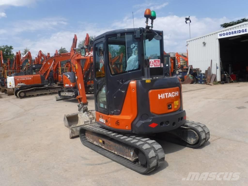 Hitachi ZX 48 U-6 Mini bageri <7t