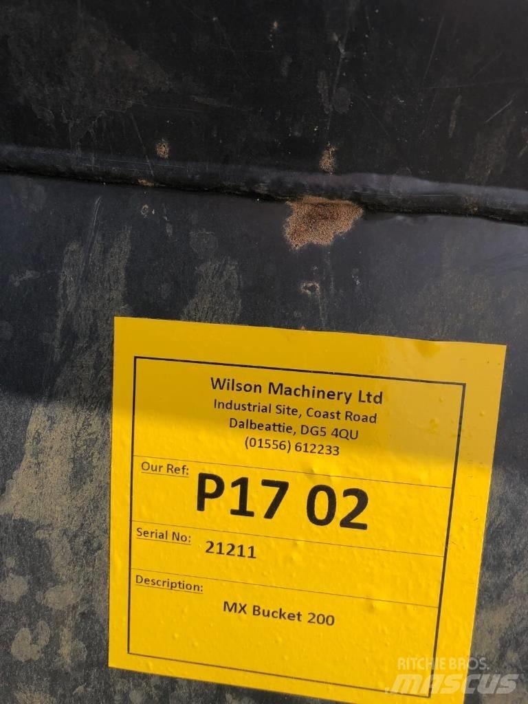 MX 200 Bucket Priključci za prednji utovarivač