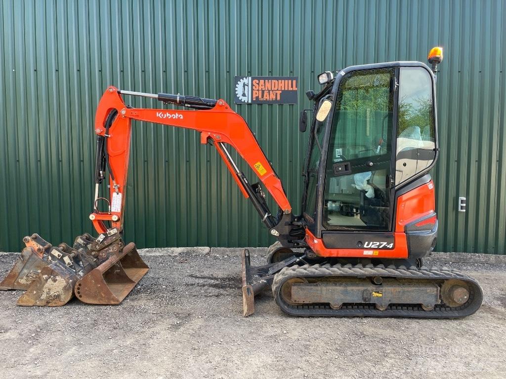 Kubota U 27-4 Mini bageri <7t