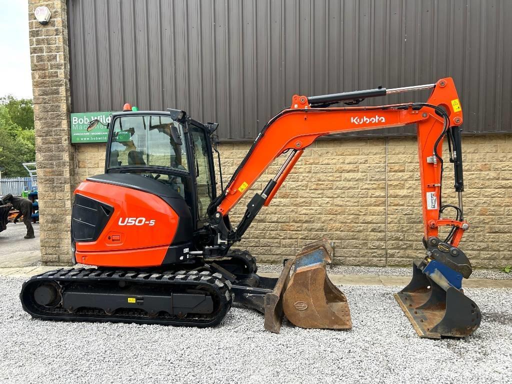 Kubota U50-4 Mini bageri <7t