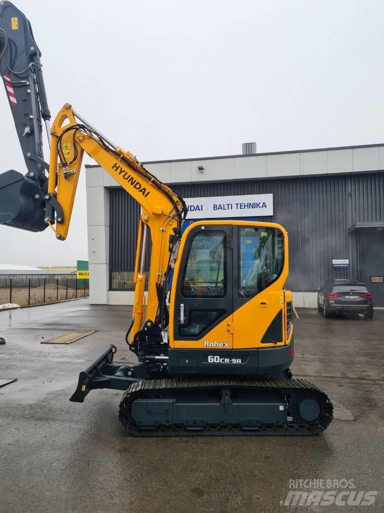 Hyundai R60CR-9A Mini bageri <7t