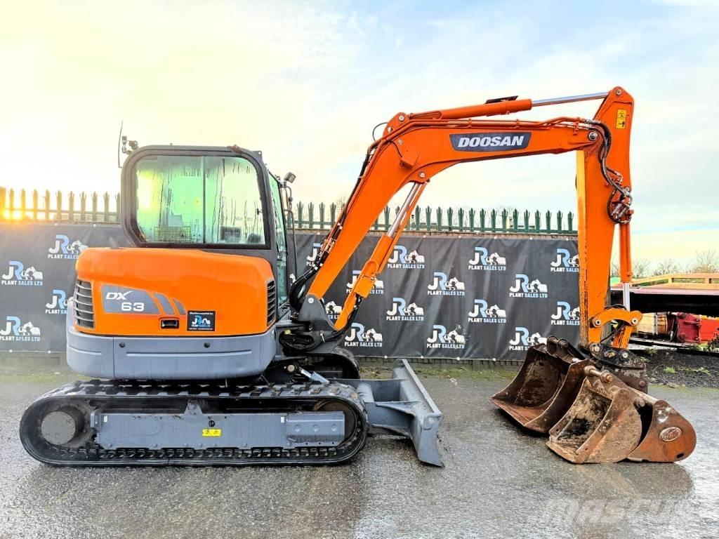 Doosan DX 63-3 Bageri gusjeničari