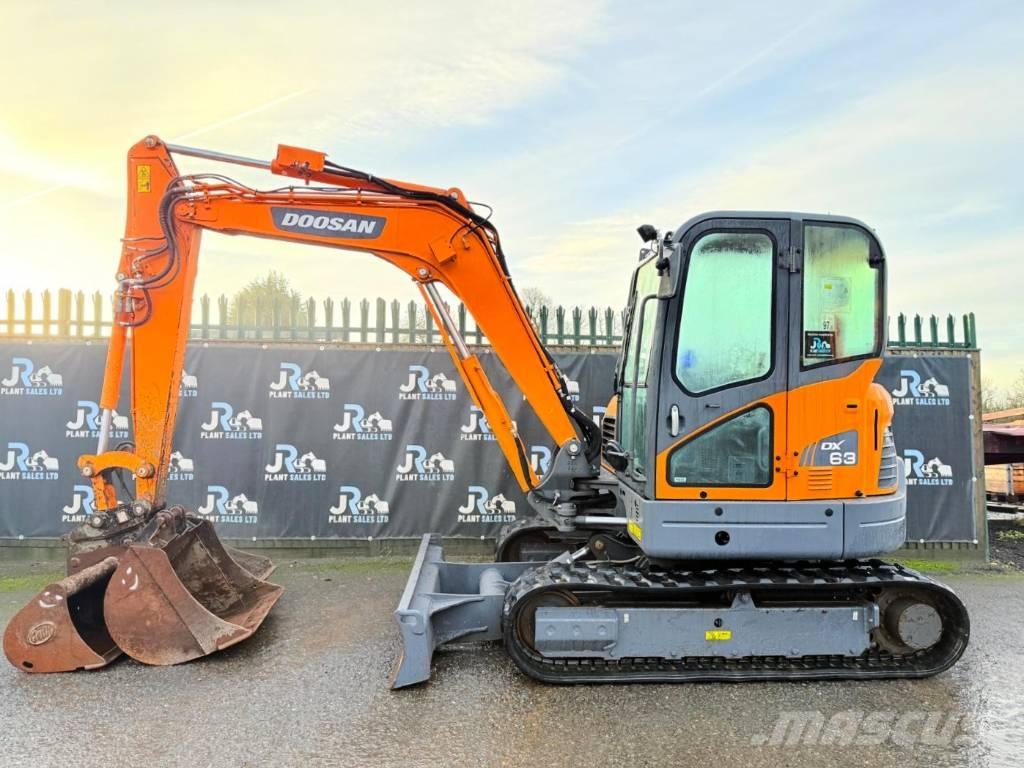 Doosan DX 63-3 Bageri gusjeničari