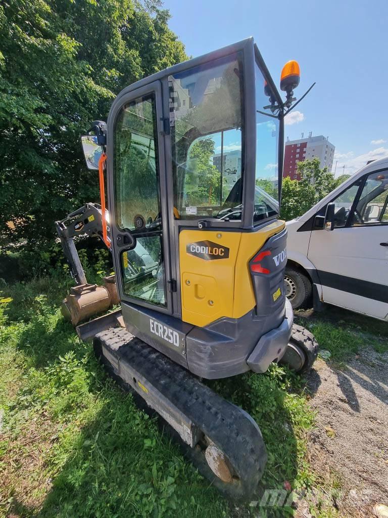 Volvo ECR 25 D Mini bageri <7t