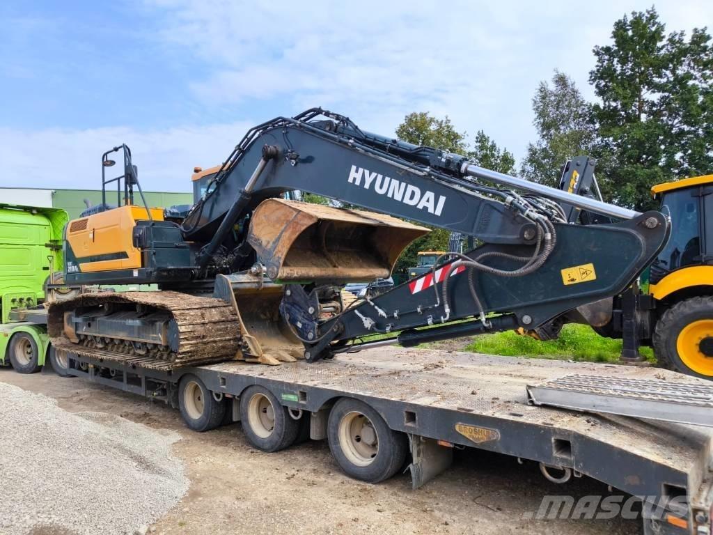 Hyundai HX 210 AL Bageri gusjeničari