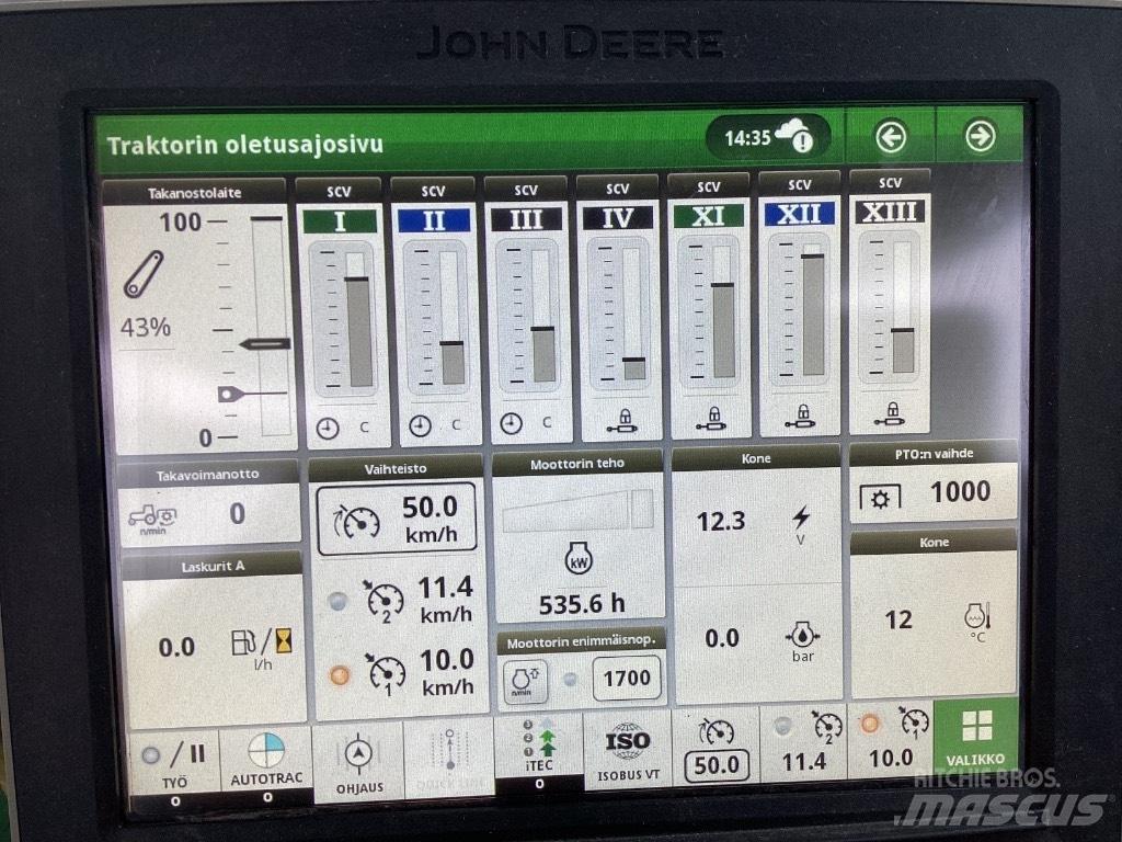 John Deere 6155R Traktori