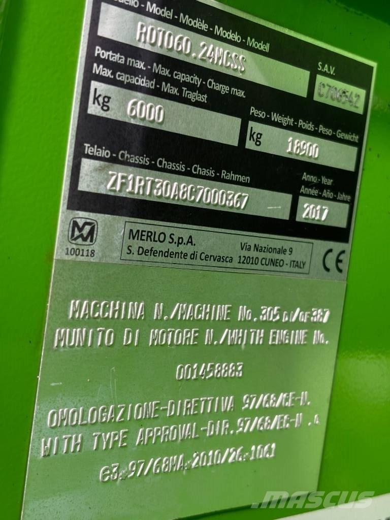 Merlo Roto 60.24 Teleskopski viličari