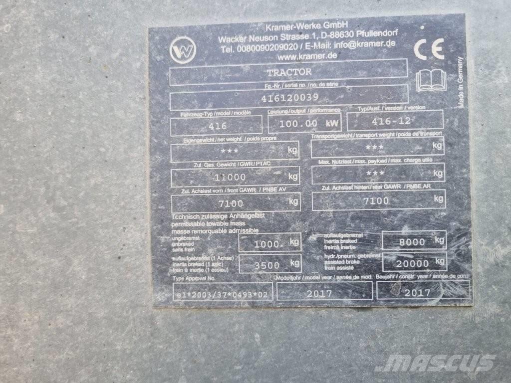 Kramer KT 447 Teleskopski viličari