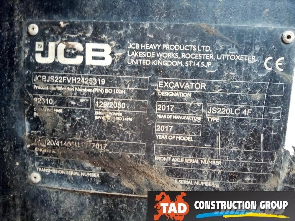 JCB JS 220 LC Bageri gusjeničari