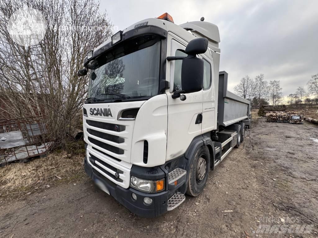 Scania R 500 LB Rol kiper kamioni s kukama za dizanje