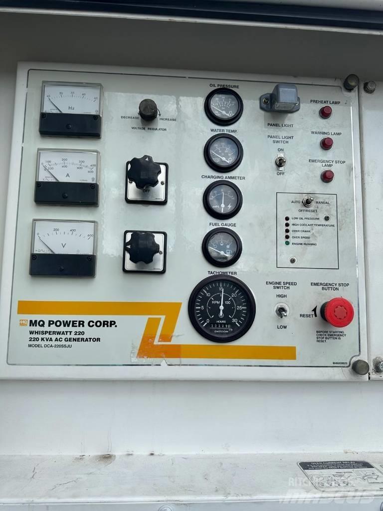 MultiQuip DCA220SSJU Dizel agregati