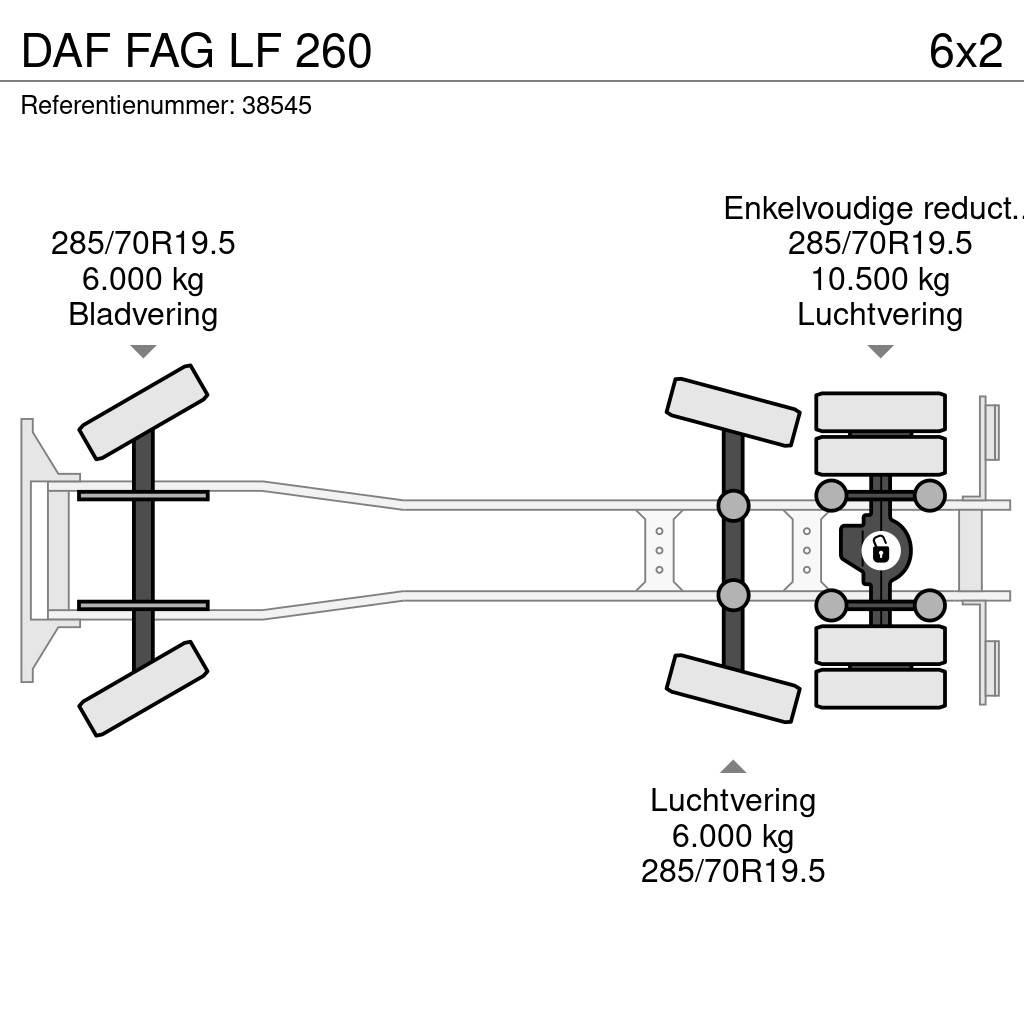 DAF FAG LF 260 Kamioni za otpad
