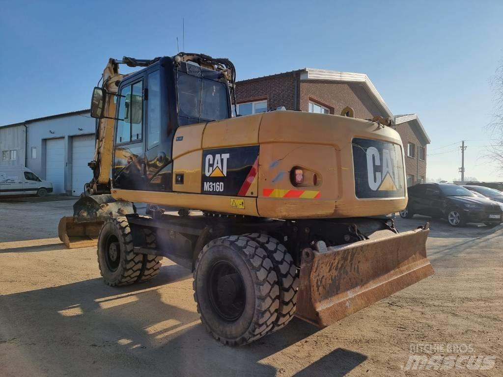 CAT M 316 D II Bageri na kotačima