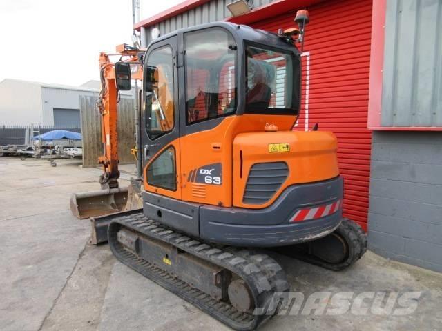 Doosan DX 63-3 Mini bageri <7t