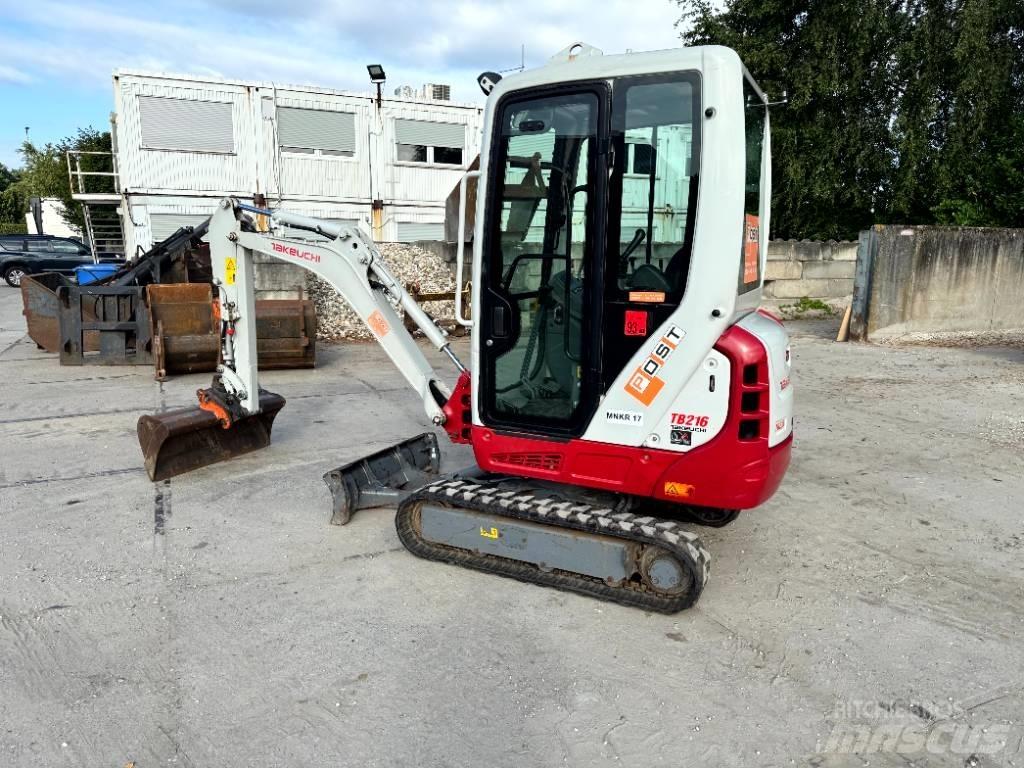 Takeuchi TB 216 Mini bageri <7t
