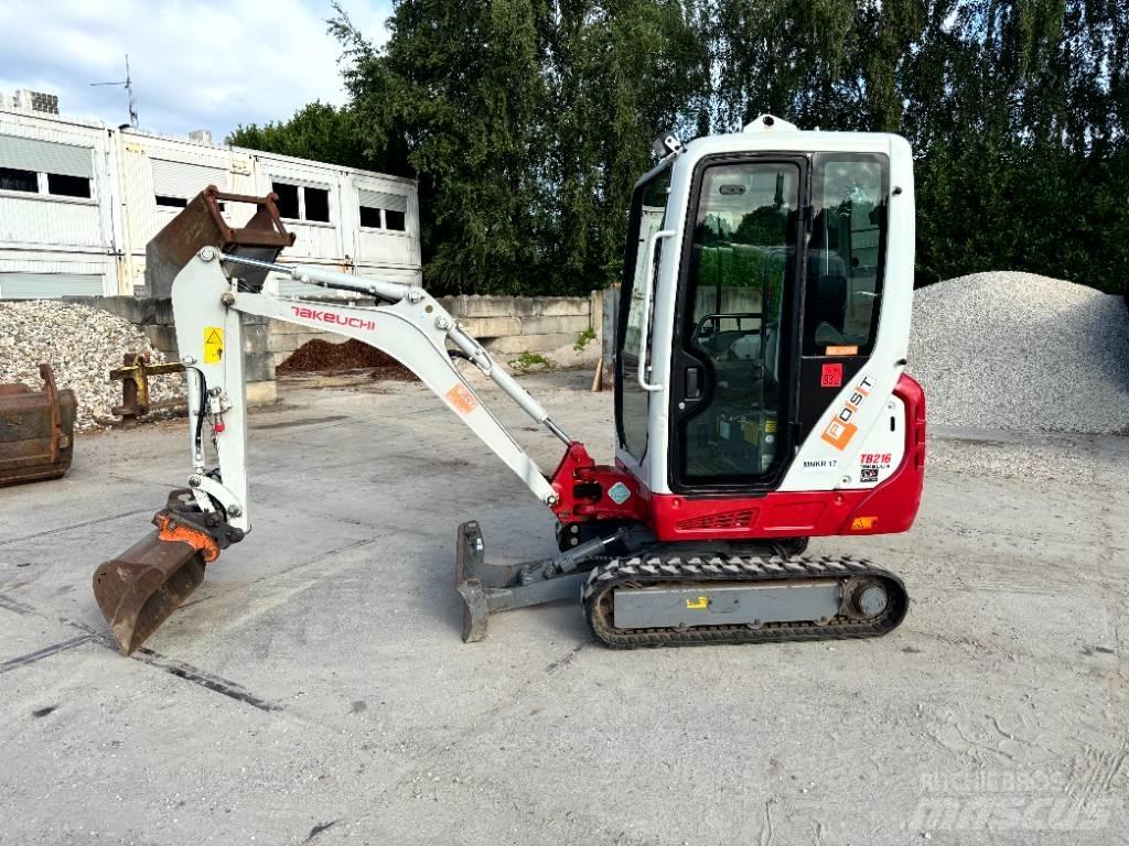 Takeuchi TB 216 Mini bageri <7t