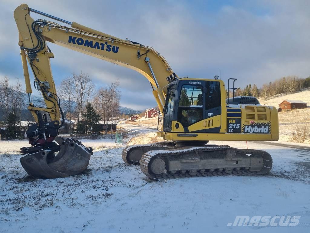 Komatsu HB 215 LC-2 Bageri gusjeničari