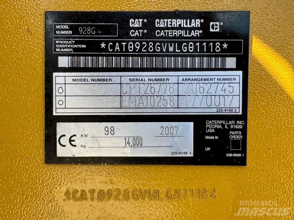 CAT 928 G z Utovarivači na kotačima