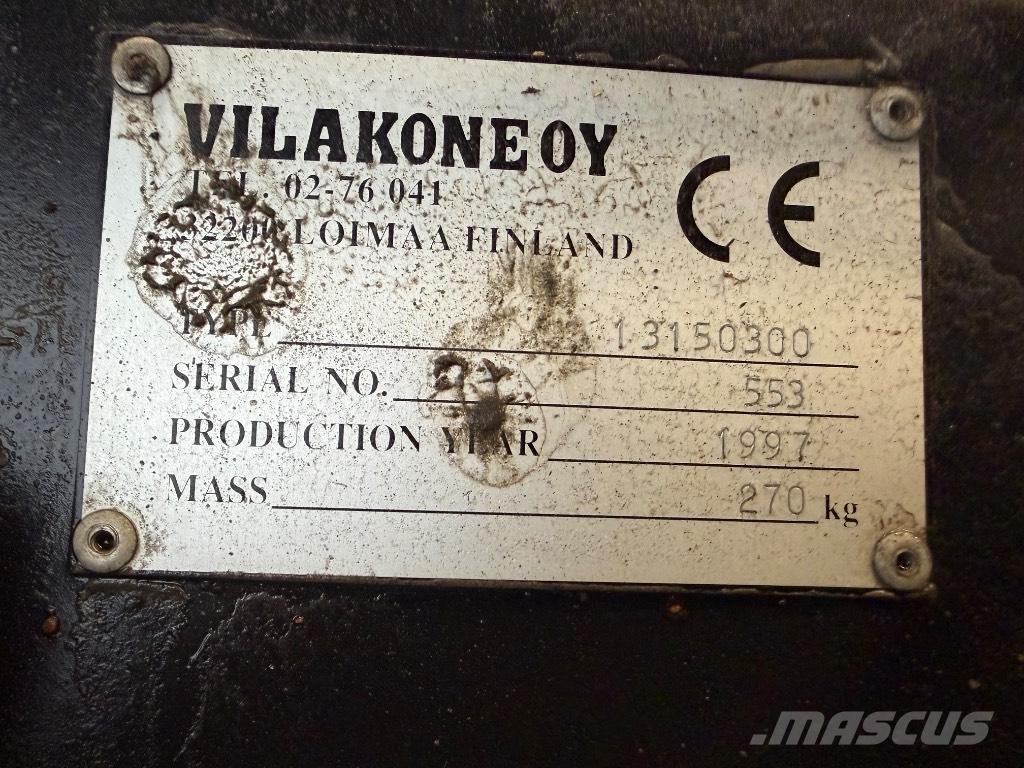 Vila Hiekoitin Priključci kompaktnog traktora