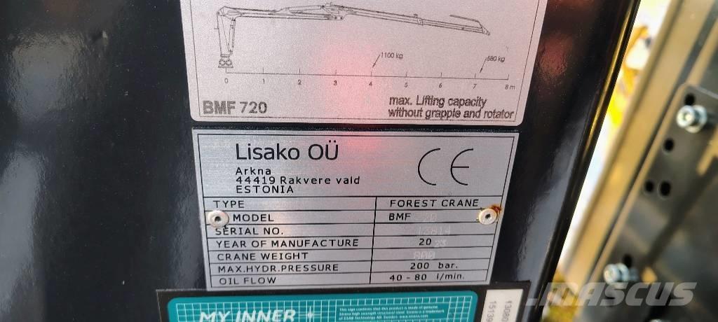 BMF BMF 720 11T1 PRO Šumarske prikolice