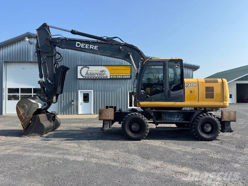 John Deere 190 DW Bageri na kotačima