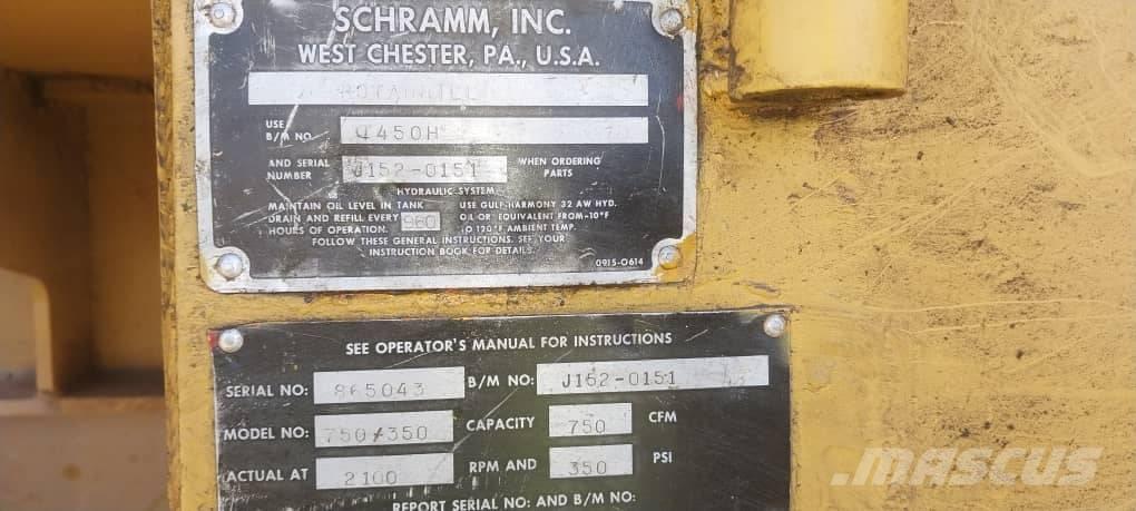  Schramm T450 RC Svrdla za površinske bušilice