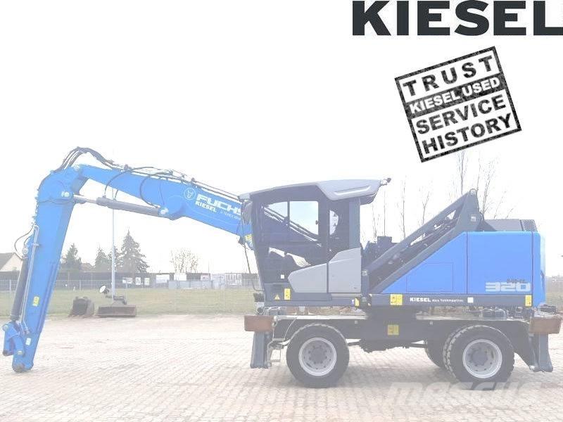 Fuchs MHL 320 F Bageri za manipuliranje materijalom / otpadom