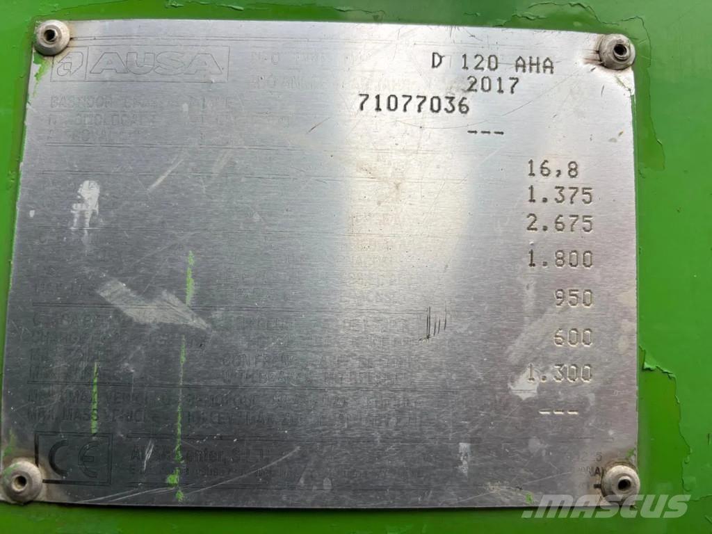 Ausa D120AHA Zglobni demperi