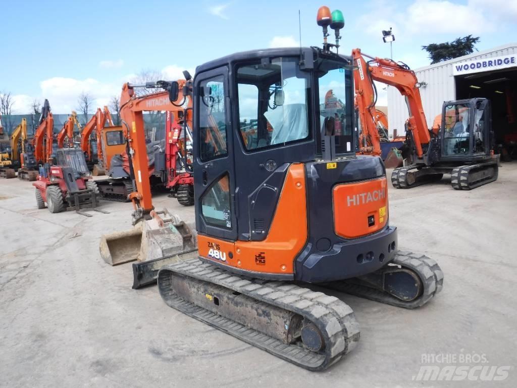 Hitachi ZX48U-6 Mini bageri <7t