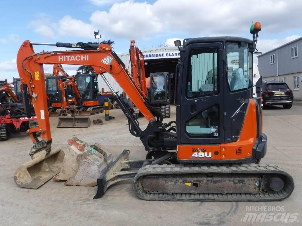Hitachi ZX48U-6 Mini bageri <7t