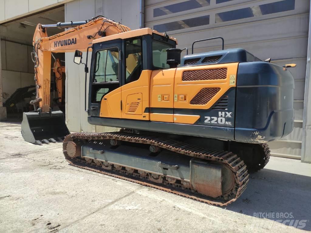 Hyundai HX 220 Bageri gusjeničari