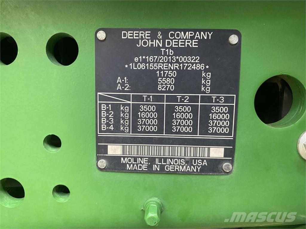 John Deere 6R 155 Traktori
