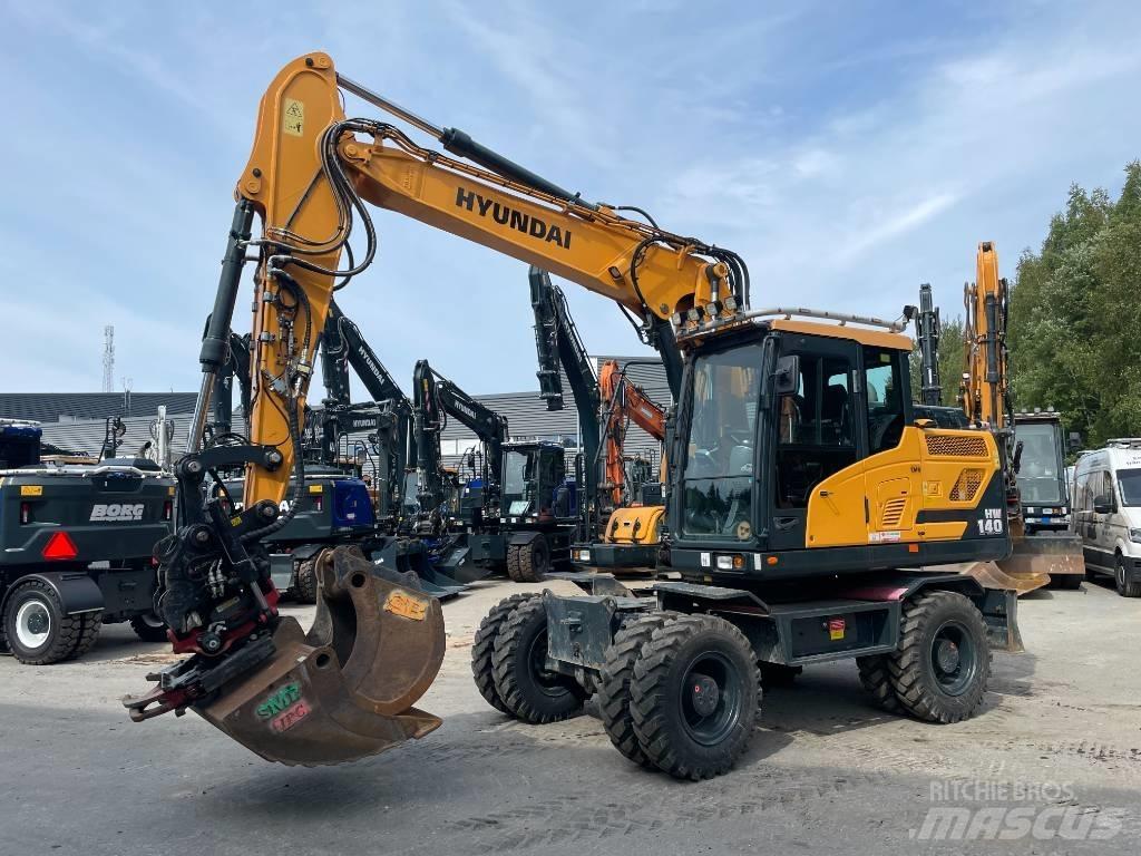 Hyundai HW140 Bageri na kotačima