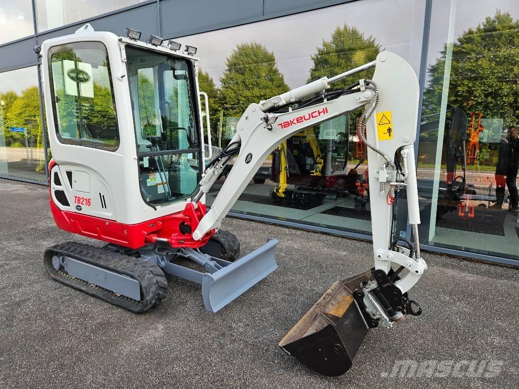 Takeuchi TB 216 Mini bageri <7t