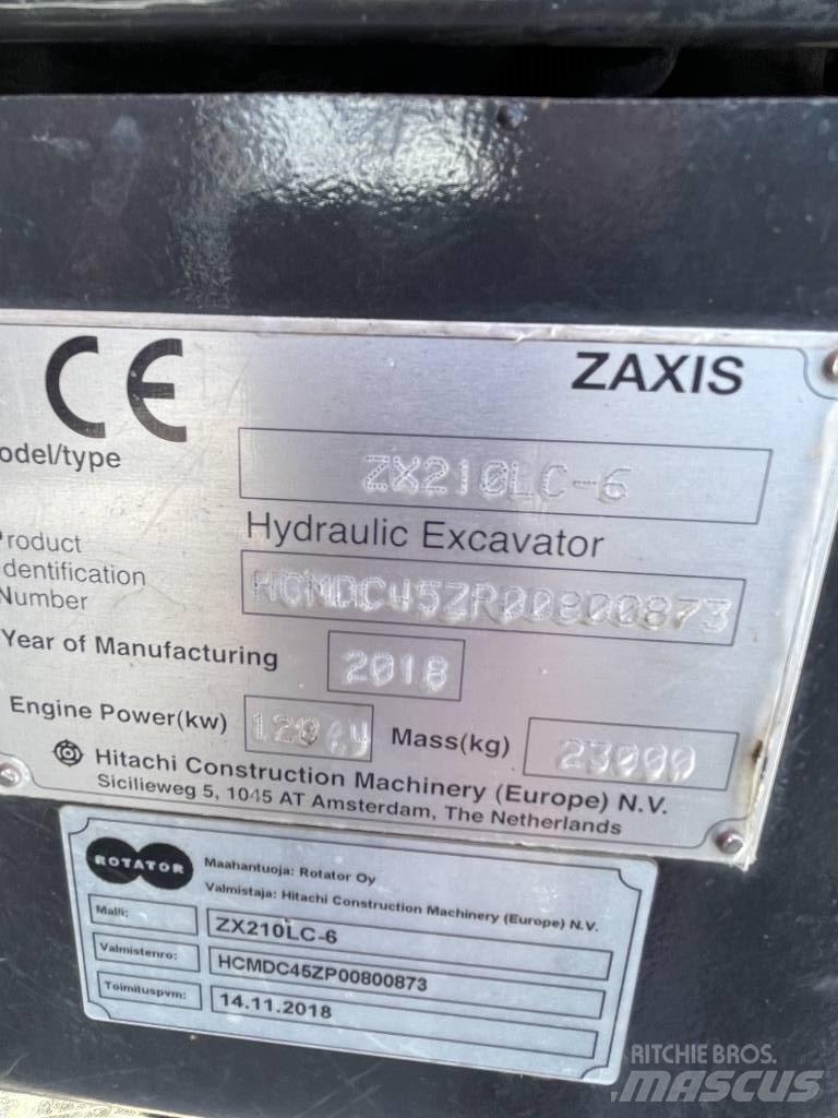 Hitachi ZX210LC-6 Bageri gusjeničari