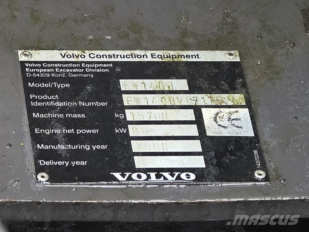 Volvo EW 140 B Bageri na kotačima