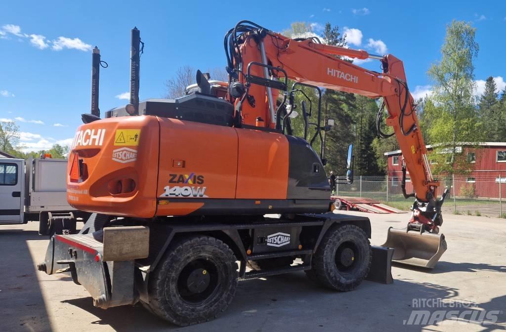 Hitachi ZX 140 W-6 Bageri na kotačima